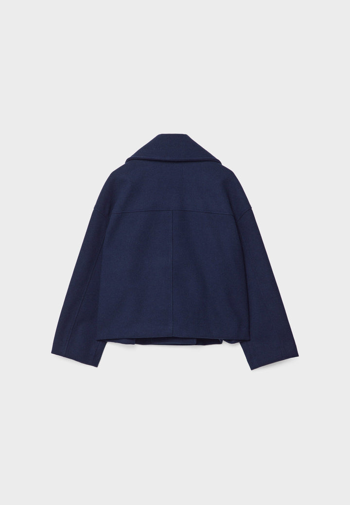 Schicke zweireihige kurze Jacke