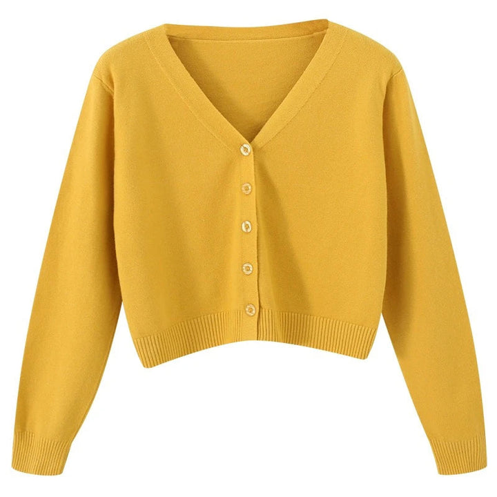 Damen Leichtgewicht Strickpullover mit V-Ausschnitt