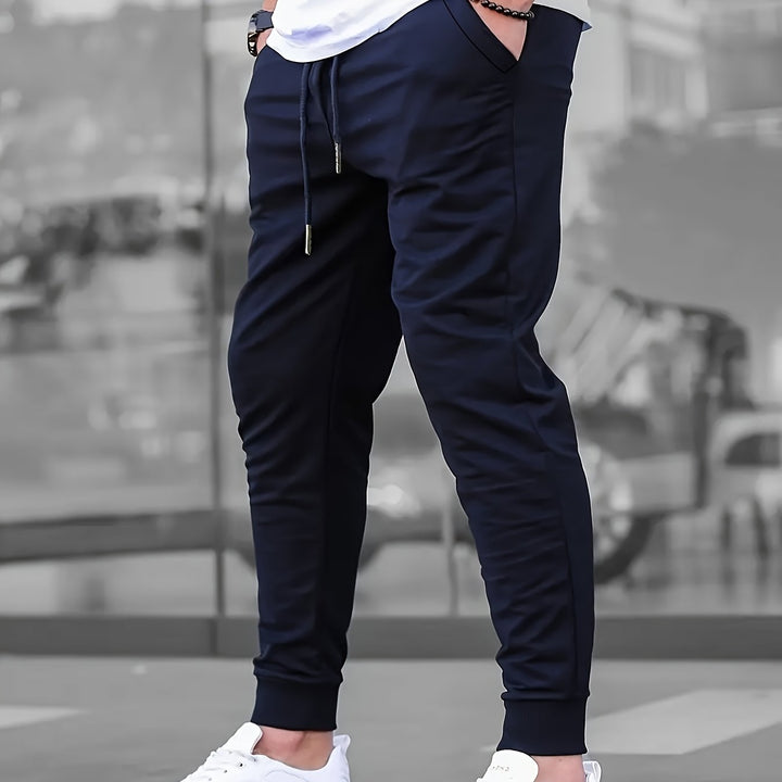 Herren Jogginghose Soft Touch Mit Schmalem Bein