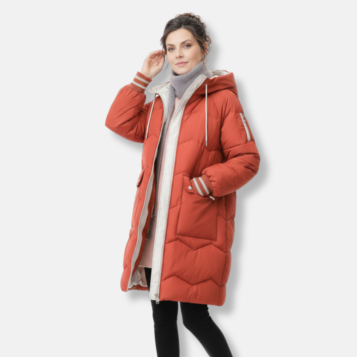 Gemütlicher Kapuzen-Winterparka für Damen