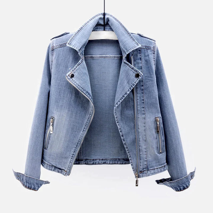 Klassische Jeansjacke mit zeitlosem Fusionsstil