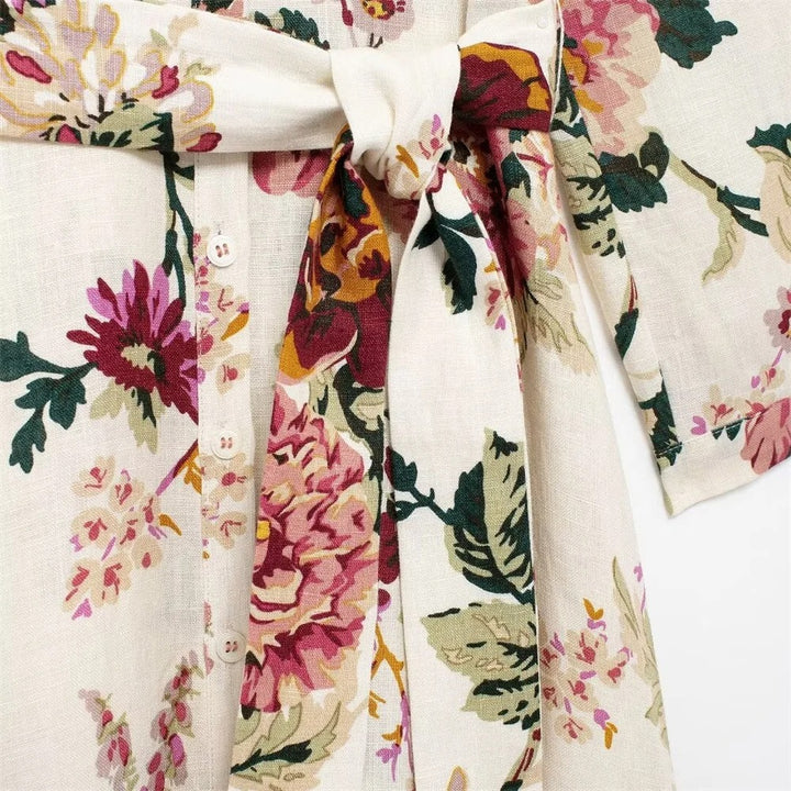 Vola® | Romantisches Maxikleid mit Blumenprint
