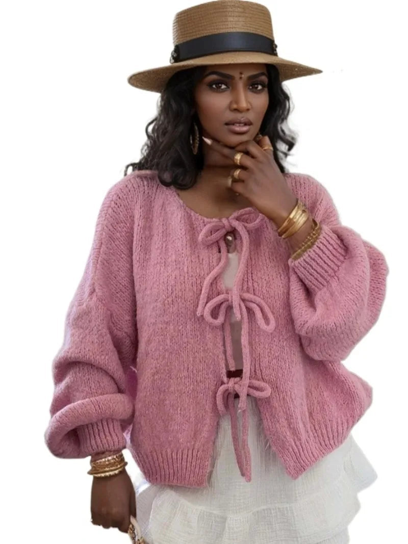 Gemütlicher weicher Strickcardigan für den lässigen Alltagslook