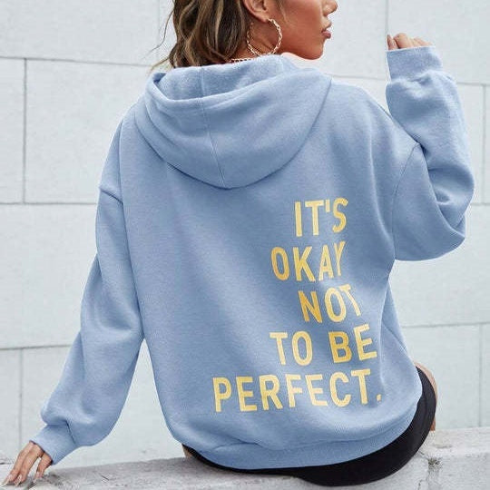 Damen Hoodie Mit Kapuze Und Lockerem Schnitt