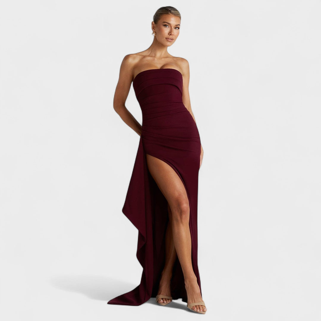 Elegantes fließendes Maxikleid für Damen