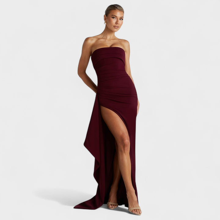 Elegantes fließendes Maxikleid für Damen