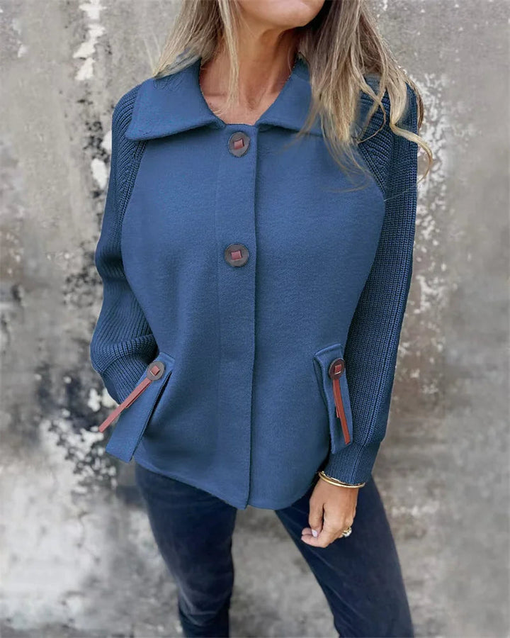 Gemütliche leichte Damenjacke für Herbst und Winter