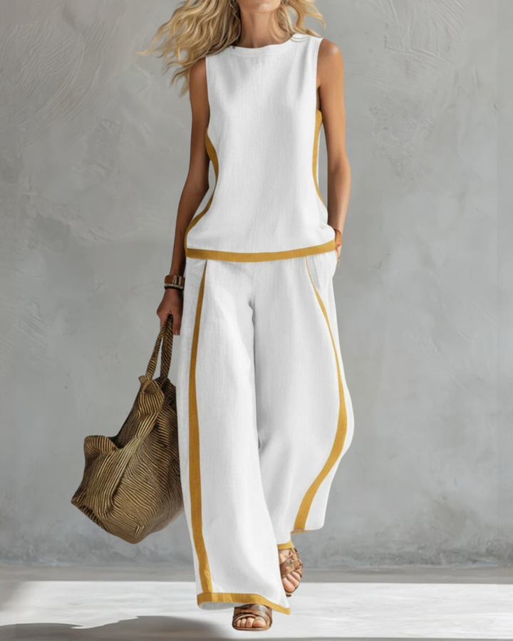 Schickes zweiteiliges Outfit-Set für Damen