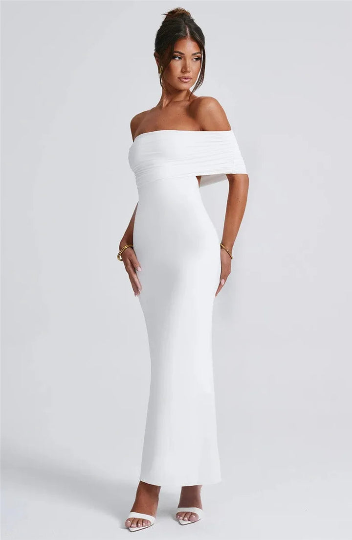 Sexy trägerloses, rückenfreies Maxikleid für Damen