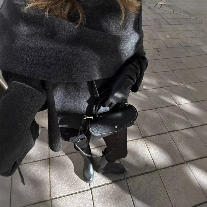 Gemütlicher geschichteter Wintermantel für Damen