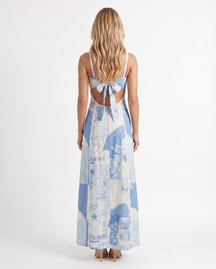 Elegantes Medira Maxikleid mit fließender Silhouette
