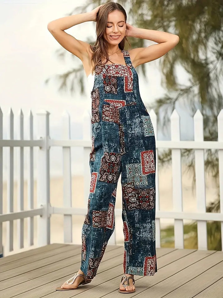 Isabella - Blumendruck Jumpsuit