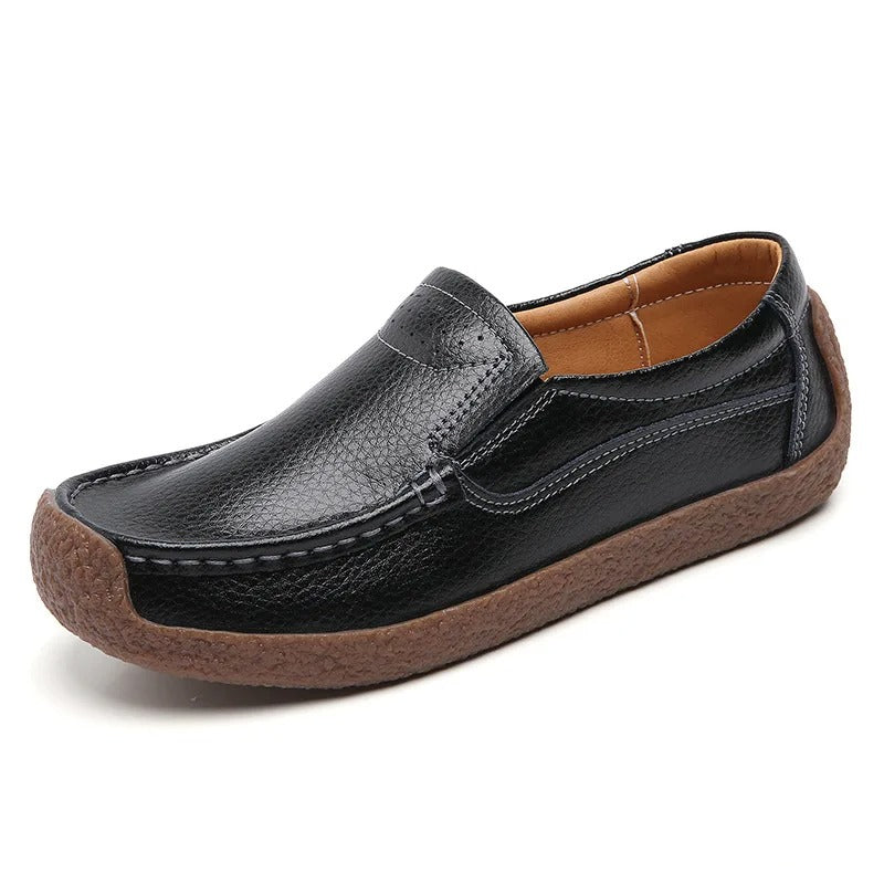 Ida® | Bequeme Slipper-Lederloafer