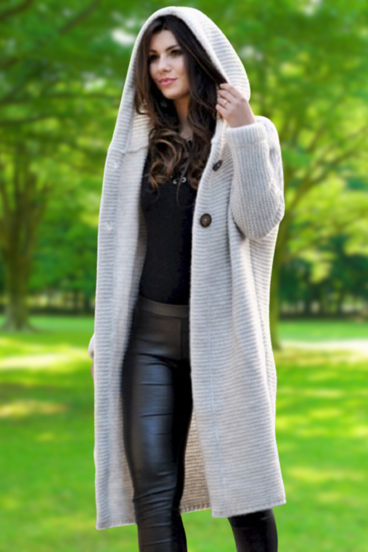 Camilla® | Elegante Lange Strickjacke