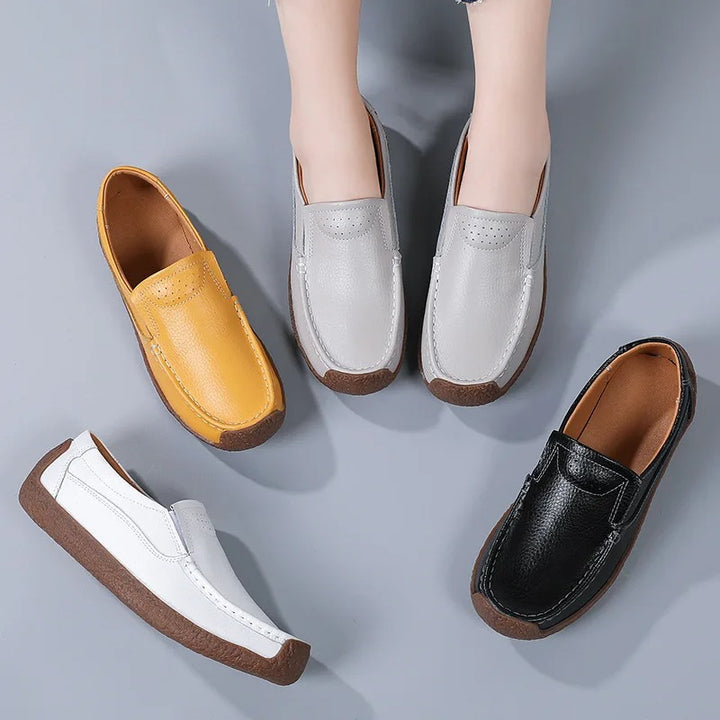 Ida® | Bequeme Slipper-Lederloafer