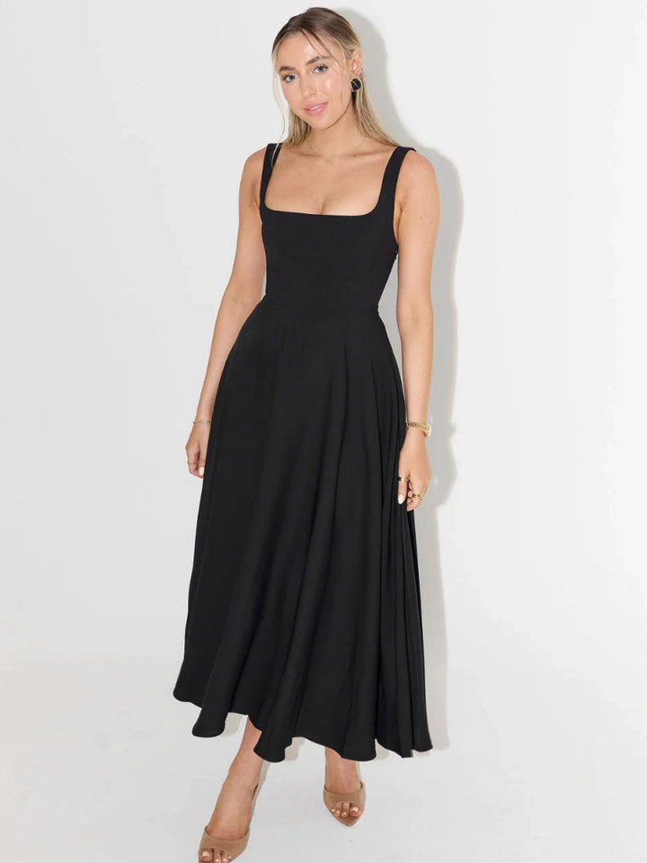 Klassisches Midi-Kleid für Damen