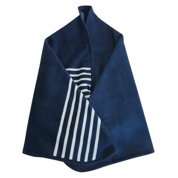 Tragbare Fleece-Reisedecke Schal