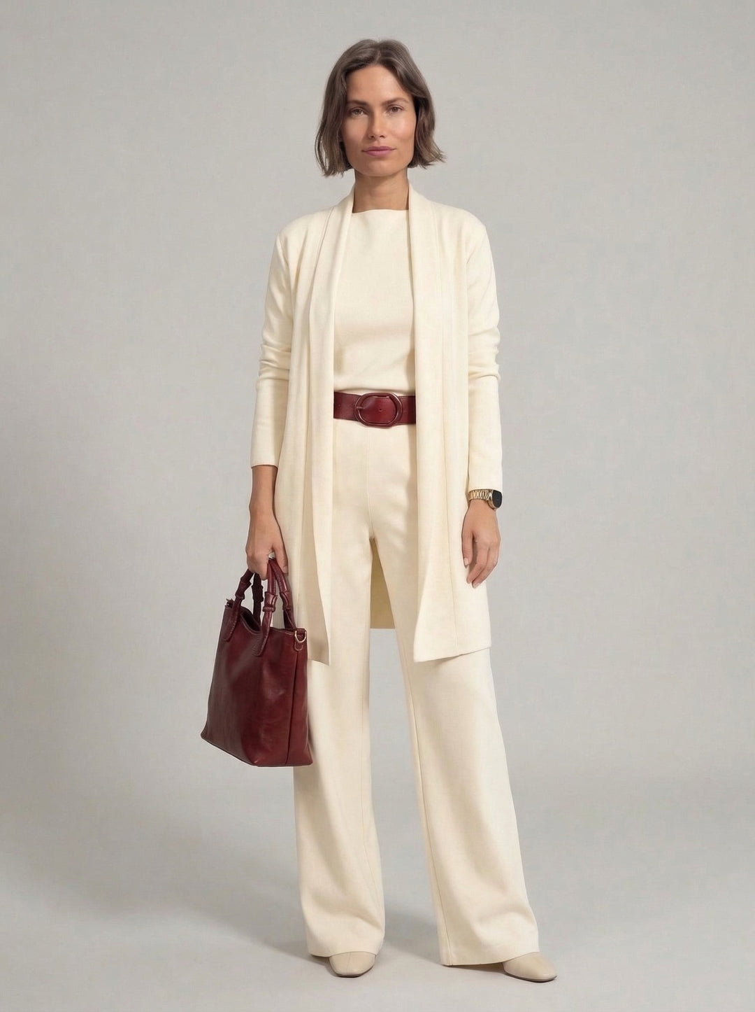 Elegantes bequemes Damen-Zweiteiler-Set