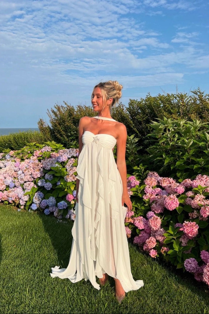 Elegantes fließendes Maxikleid für besondere Anlässe
