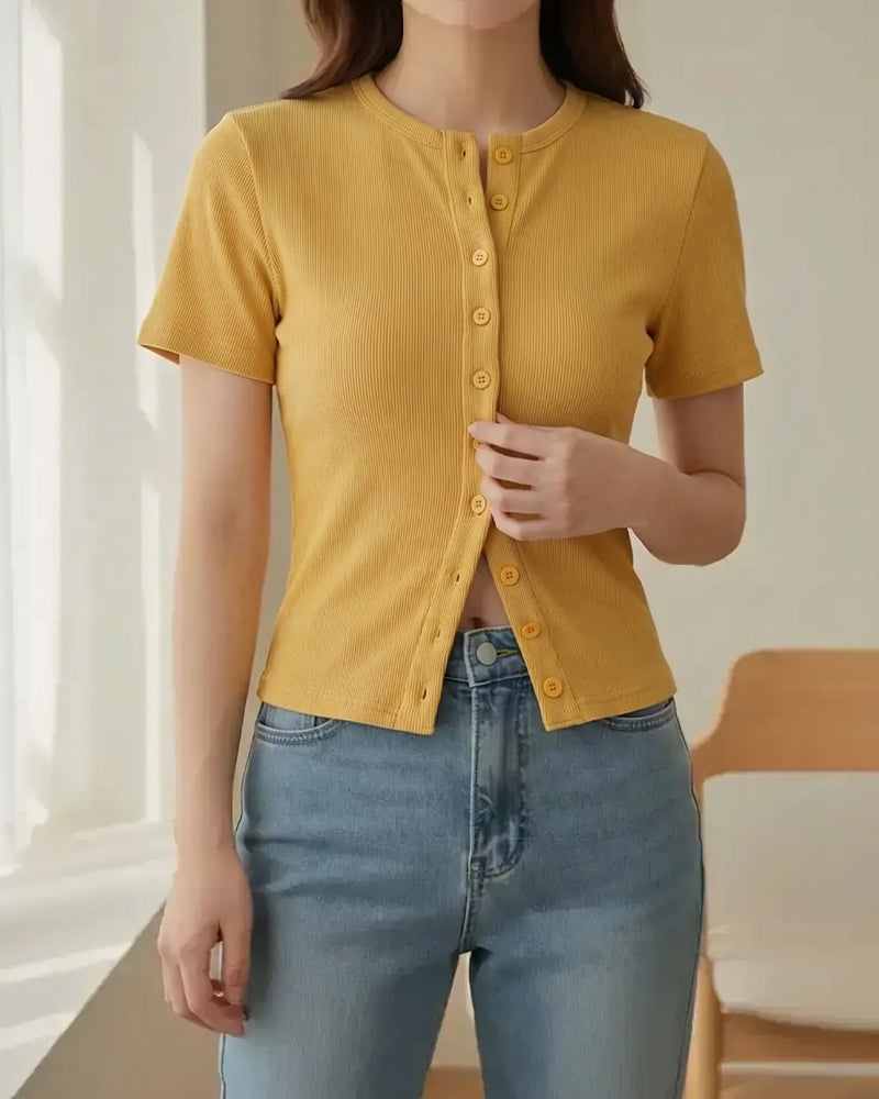 Damen Kurzmantel mit Schnalle als stilvoller Übergangsmantel