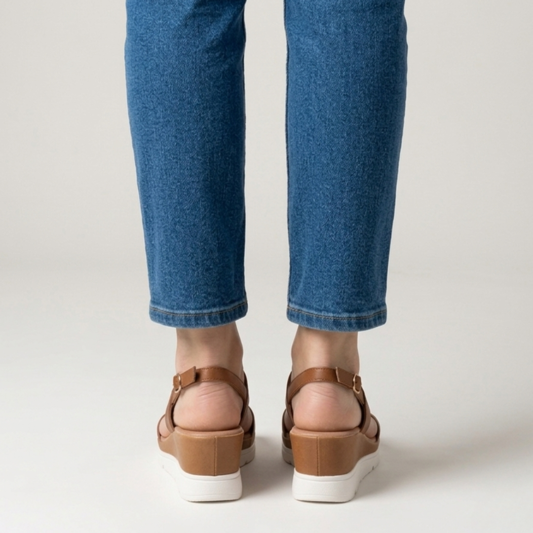 Modische Keilabsatz-Komfortsandalen für Damen