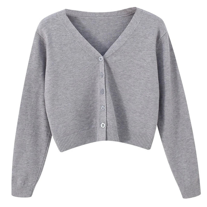 Damen Leichtgewicht Strickpullover mit V-Ausschnitt