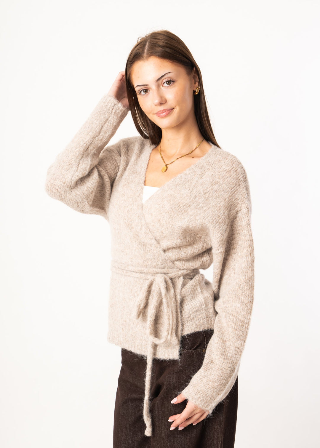 Schicker Wickelcardigan