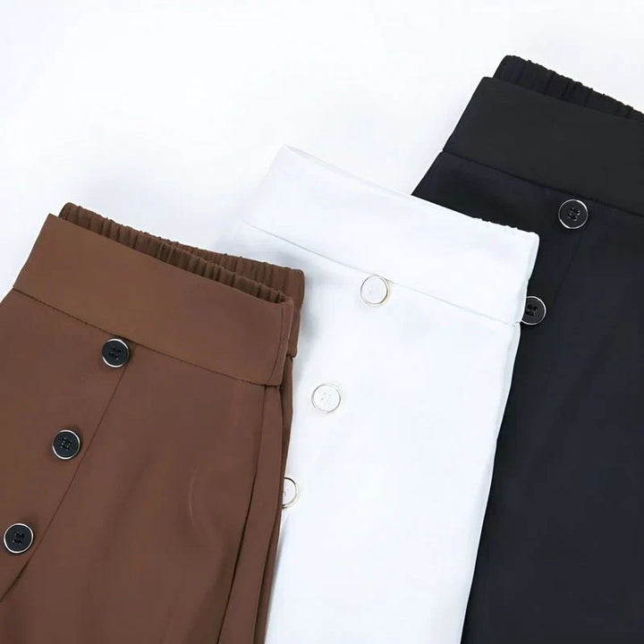 Stilvolle Damen Wide-Leg Hose mit elegantem Look und weitem Schnitt