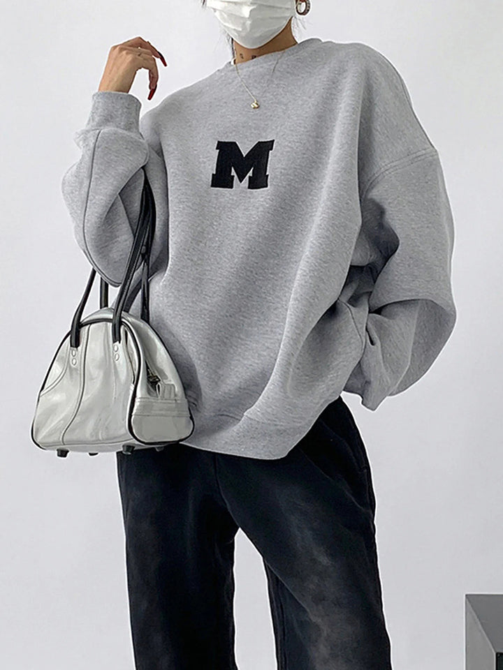 Gemütliches minimalistisches oversized Sweatshirt