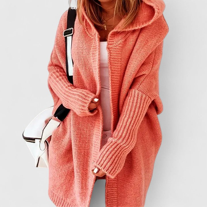 Gemütliche leichte Strickjacke