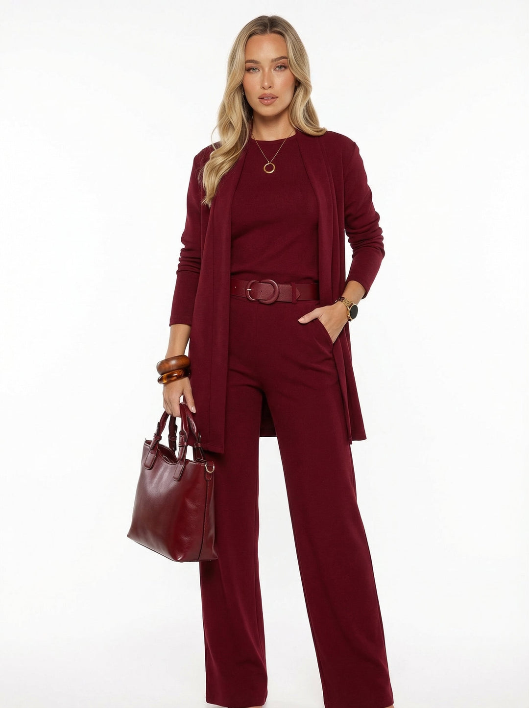 Elegantes bequemes Damen-Zweiteiler-Set