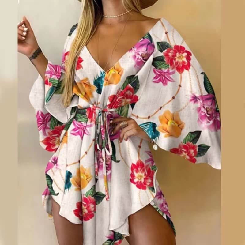Sommer Strand Elegantes Damen Sexy Kleid