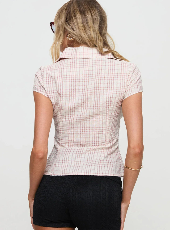 Seidige Bluse in entspannter Passform für legere Eleganz