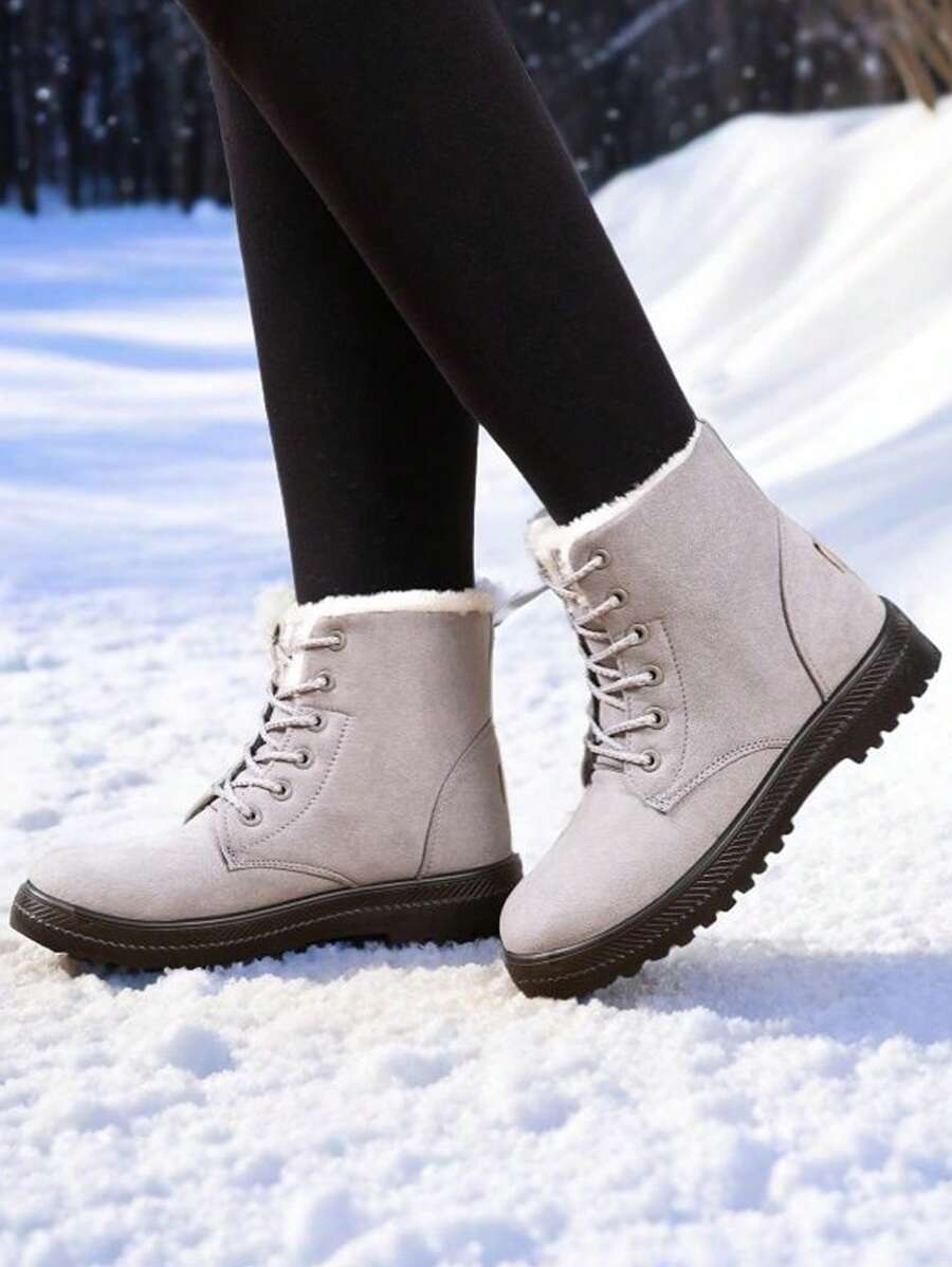 Leichte warme Damen-Winterstiefel
