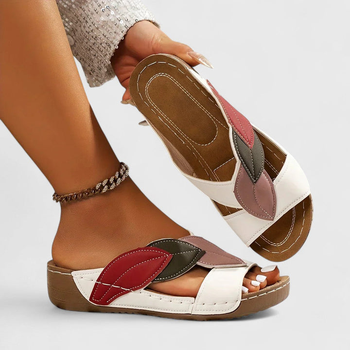 Orthopädische Schlupfsandalen mit gepolstertem Komfort