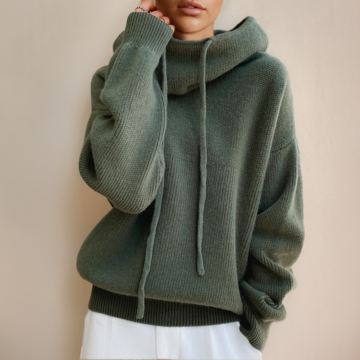 Damen Merinowoll-Rollkragenpullover