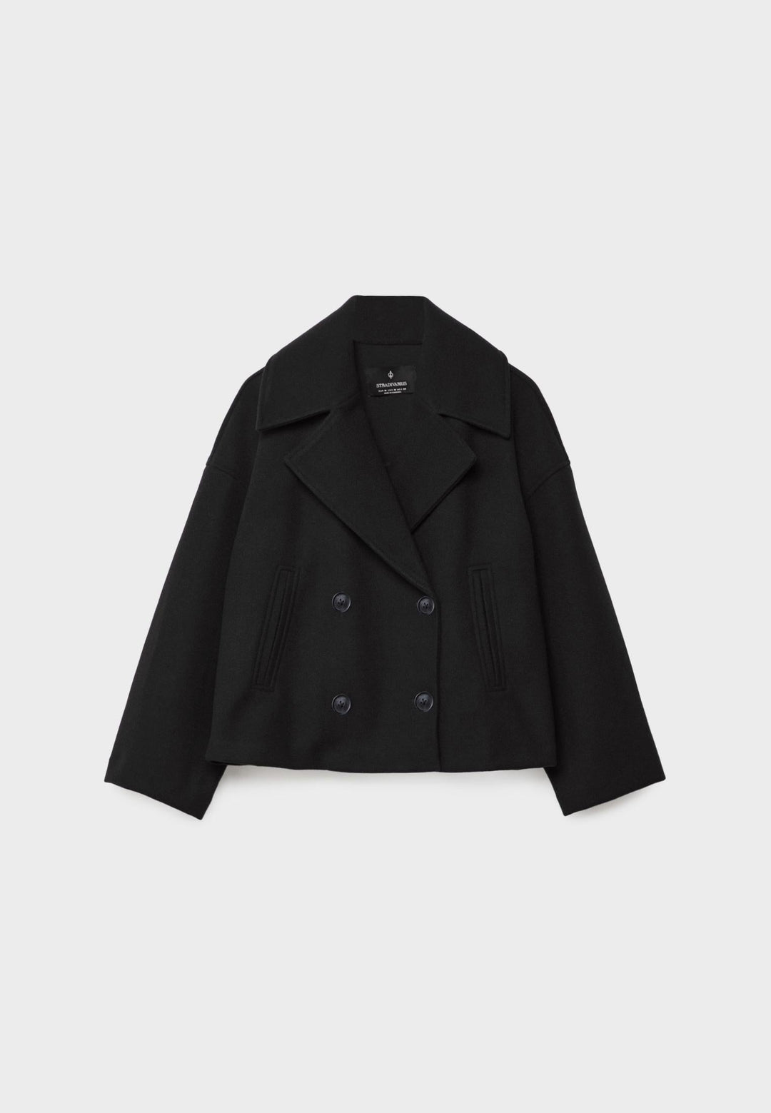 Schicke zweireihige kurze Jacke