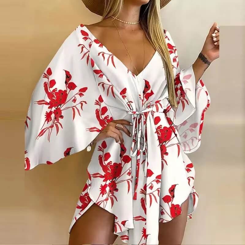 Sommer Strand Elegantes Damen Sexy Kleid