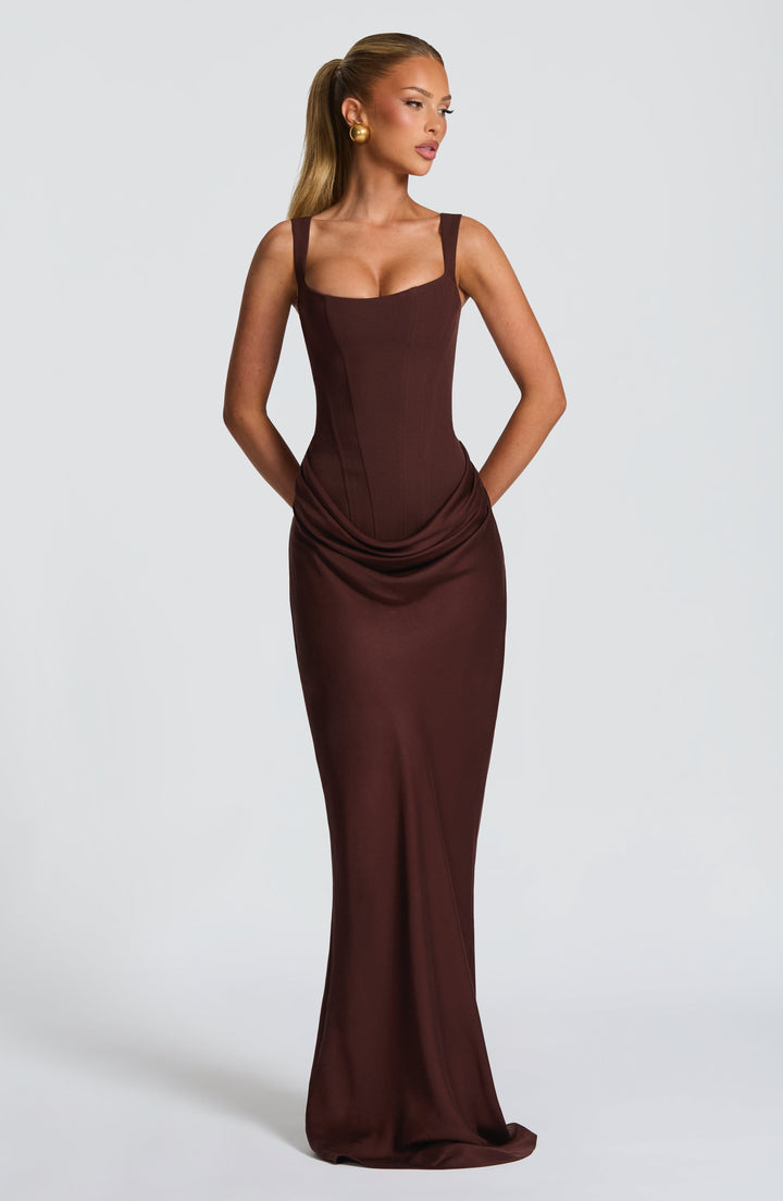 Damen Cornelia Ärmelloses Maxikleid