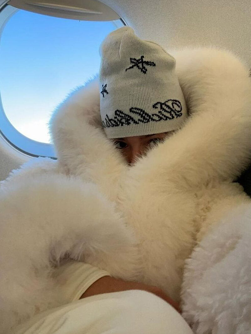 Übergroße Kapuzen-Winterjacke für Damen