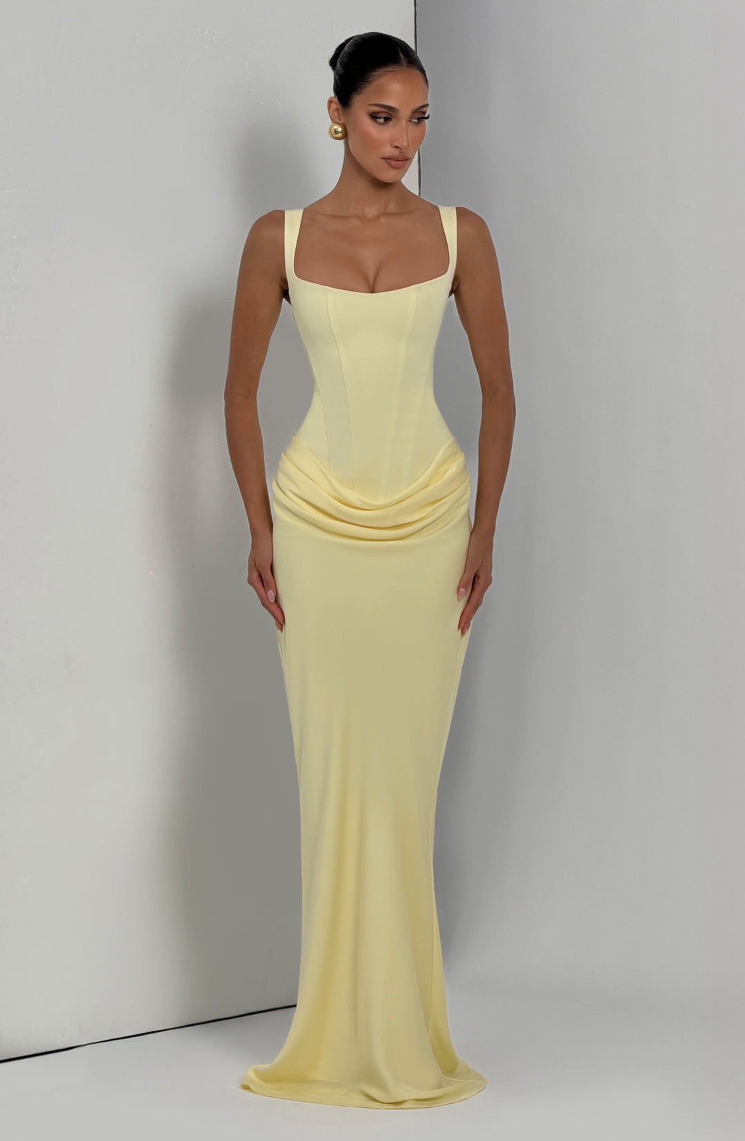 Damen Cornelia Ärmelloses Maxikleid