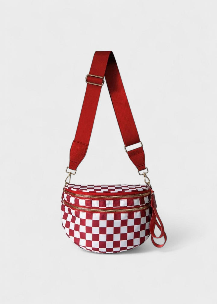 Elegante Gürteltasche aus echtem Leder für freihändige Mode