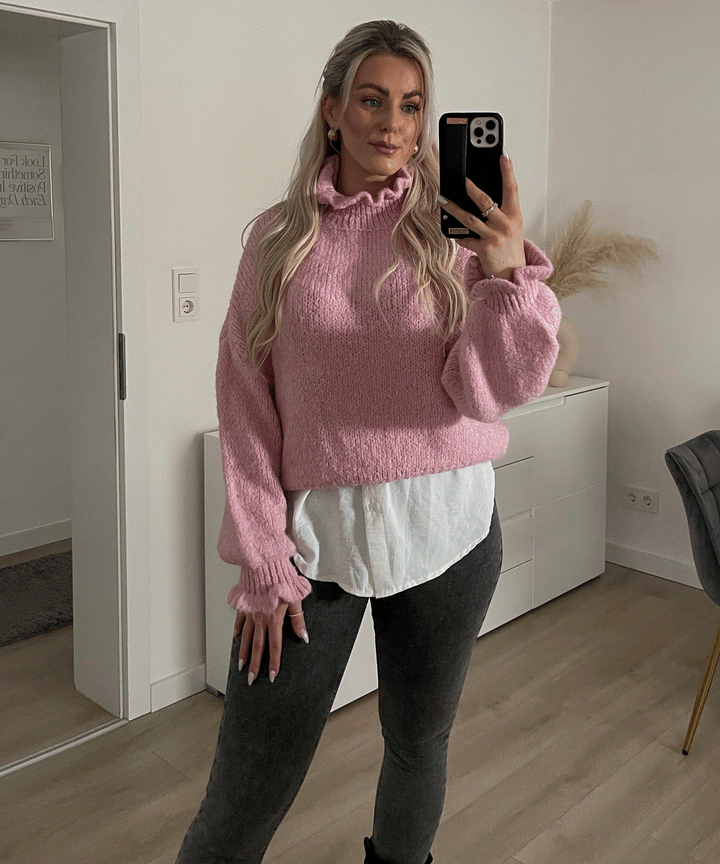 Eleganter weißer Rock