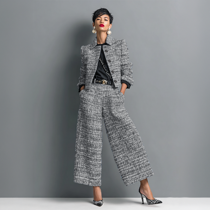 Schickes zweiteiliges Mode-Set für Damen