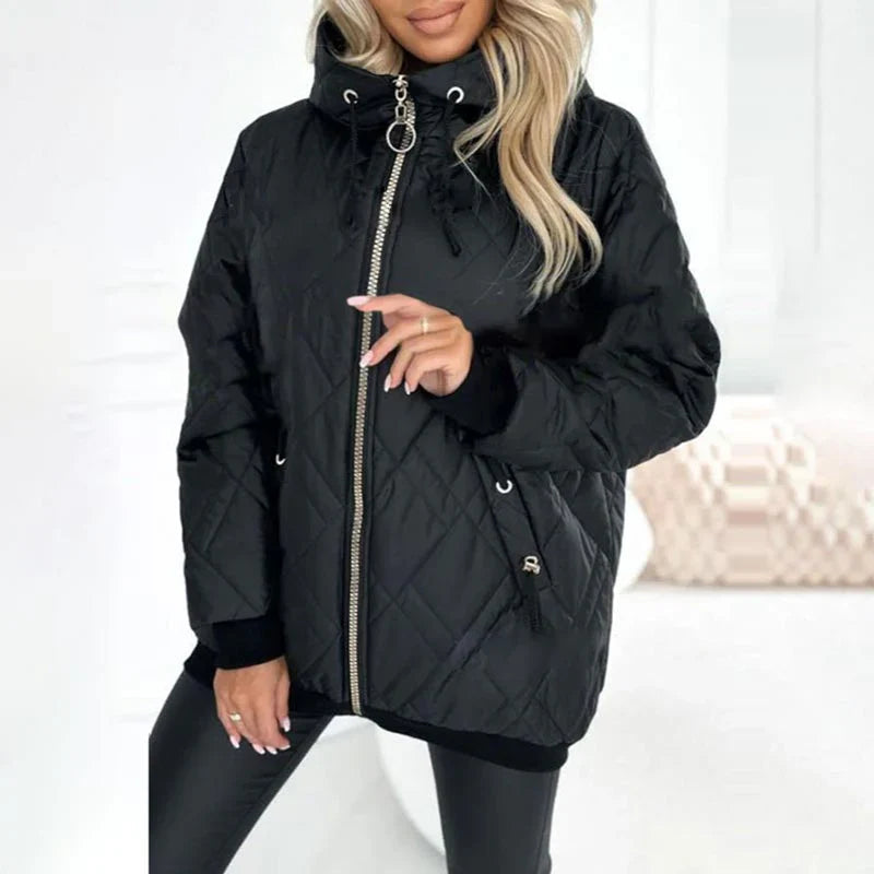 Leichte Winter-Steppjacke