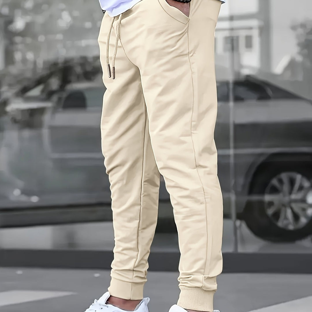 Herren Jogginghose Soft Touch Mit Schmalem Bein
