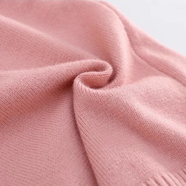 Damen Leichtgewicht Strickpullover mit V-Ausschnitt