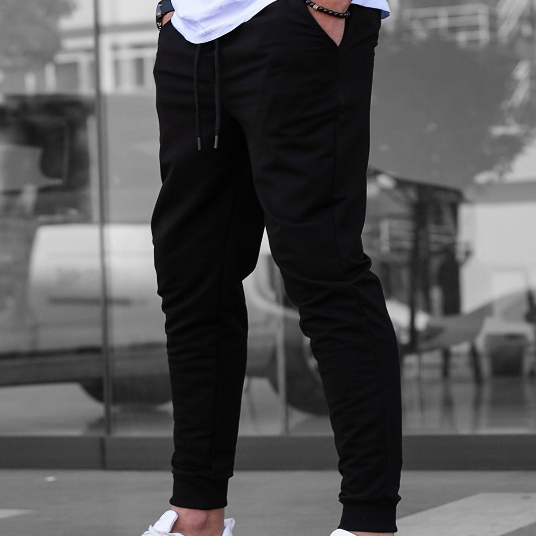 Herren Jogginghose Soft Touch Mit Schmalem Bein