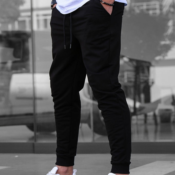Herren Jogginghose Soft Touch Mit Schmalem Bein