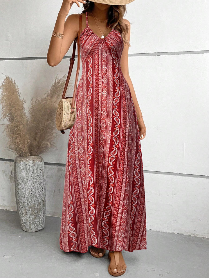 Sandra Maxi Sommerkleid für Damen
